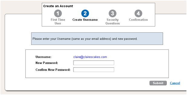 Create Username