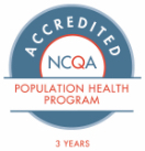 NCQA accredited Population Health Program 3 Year Certification